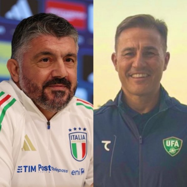 Gattuso trêu chọc Cannavaro: T